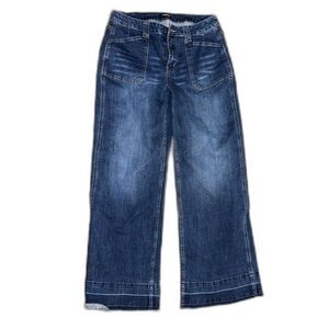 Flamingals Stretchy Wide Leg Jeans